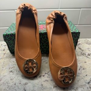 COPY - New in box Tory Burch Tan Ballet Flats Size 8